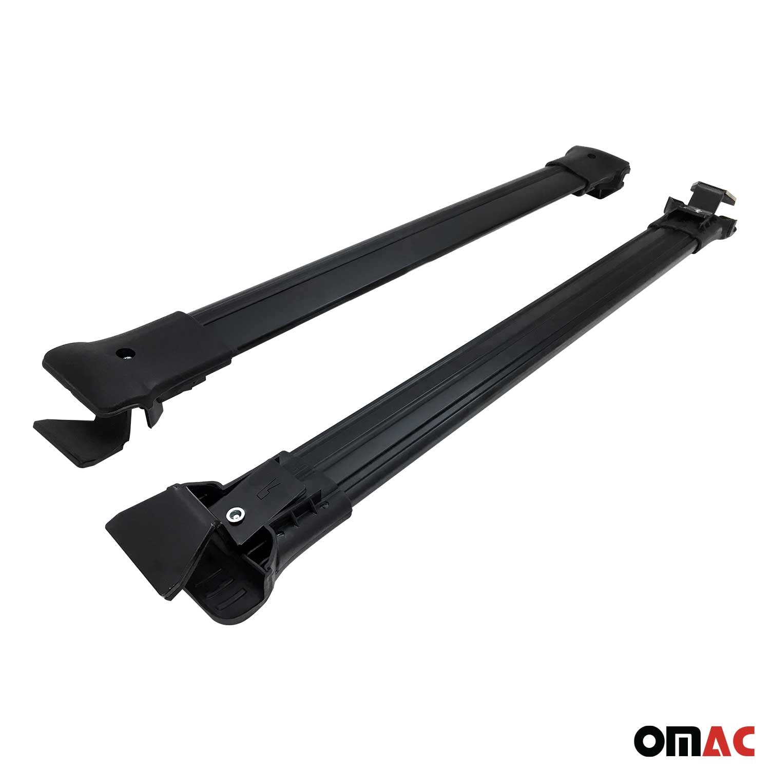 Dachträger Grundtäger für Dacia Duster mk1 2014-2017 FL 75kg Alu Schwarz 2 tlg