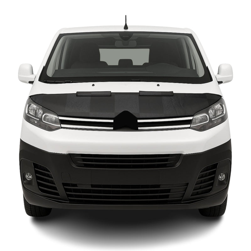 Haubenbra Steinschlagschutz Bonnet Bra für Peugeot Expert 2016-2024 Kariert Halb