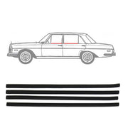 Außenkante Dicht Staub Horizontale Leiste für Mercedes W115 1968-1980 ABS 4tlg