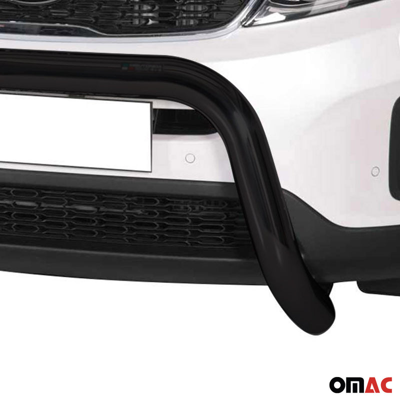 Frontbügel Frontschutzbügel für Kia Sorento 2012-2015 ø76mm Stahl Schwarz Schutz