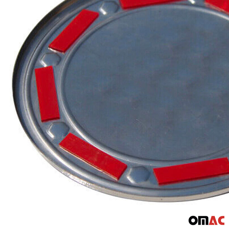 Tankdeckel Blenden Tankverschluss für Ford Focus 1998-2005 Edelstahl Chrom