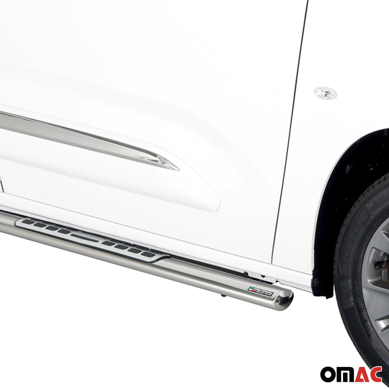 Stahl Schwellerrohre Trittbretter für Toyota Proace City Verso 2019-2026 Kurzer