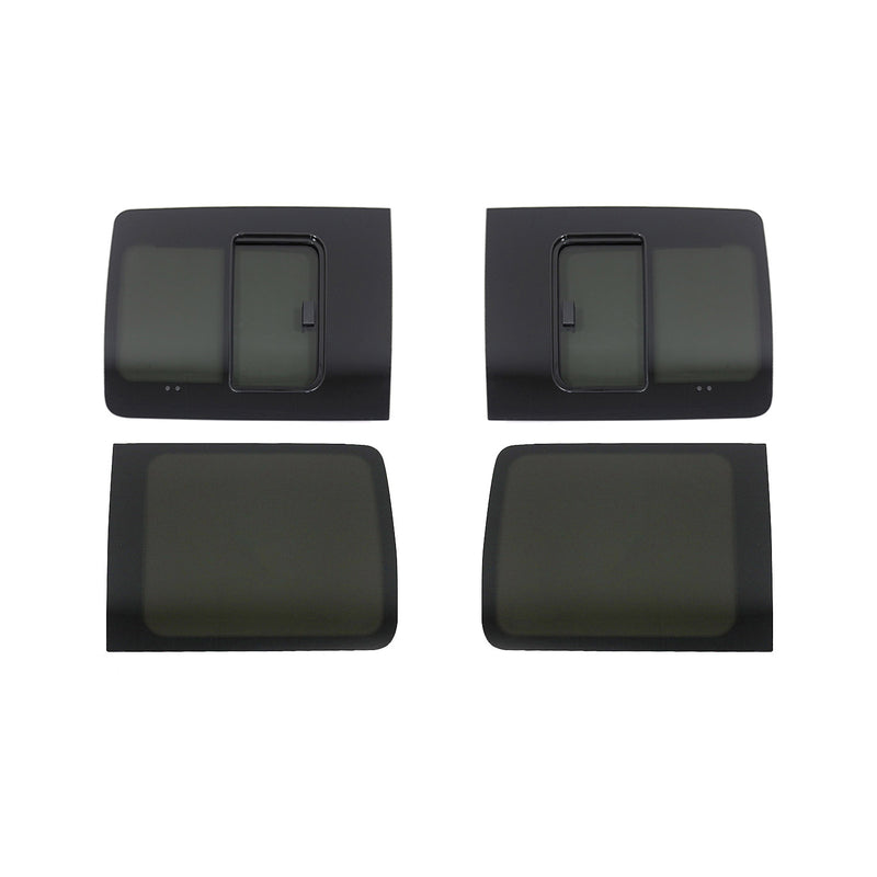 Seitenfenster Schiebefenster VW Caddy 2003-2020 Autoglas Links Rechts Set 4x L1