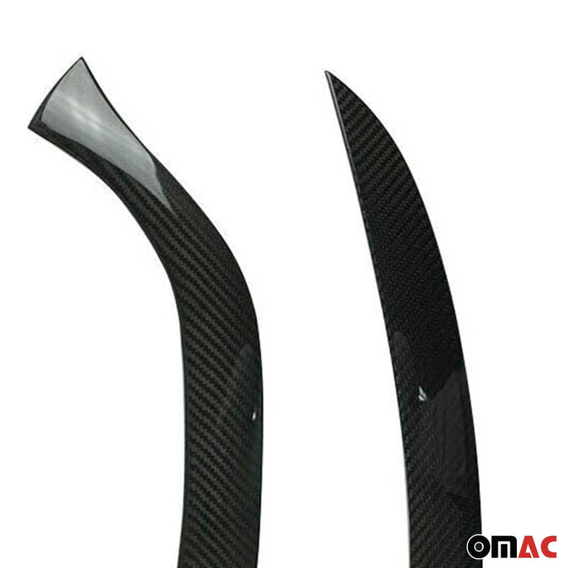 Scheinwerfer Leisten Scheinwerferblende für Renault Clio 2012-2016 Kohlefaser 2x