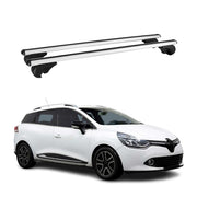 Dachträger Grundtäger für Renault Clio Grandtour 2012-2025 75kg Alu Silber 2 tlg