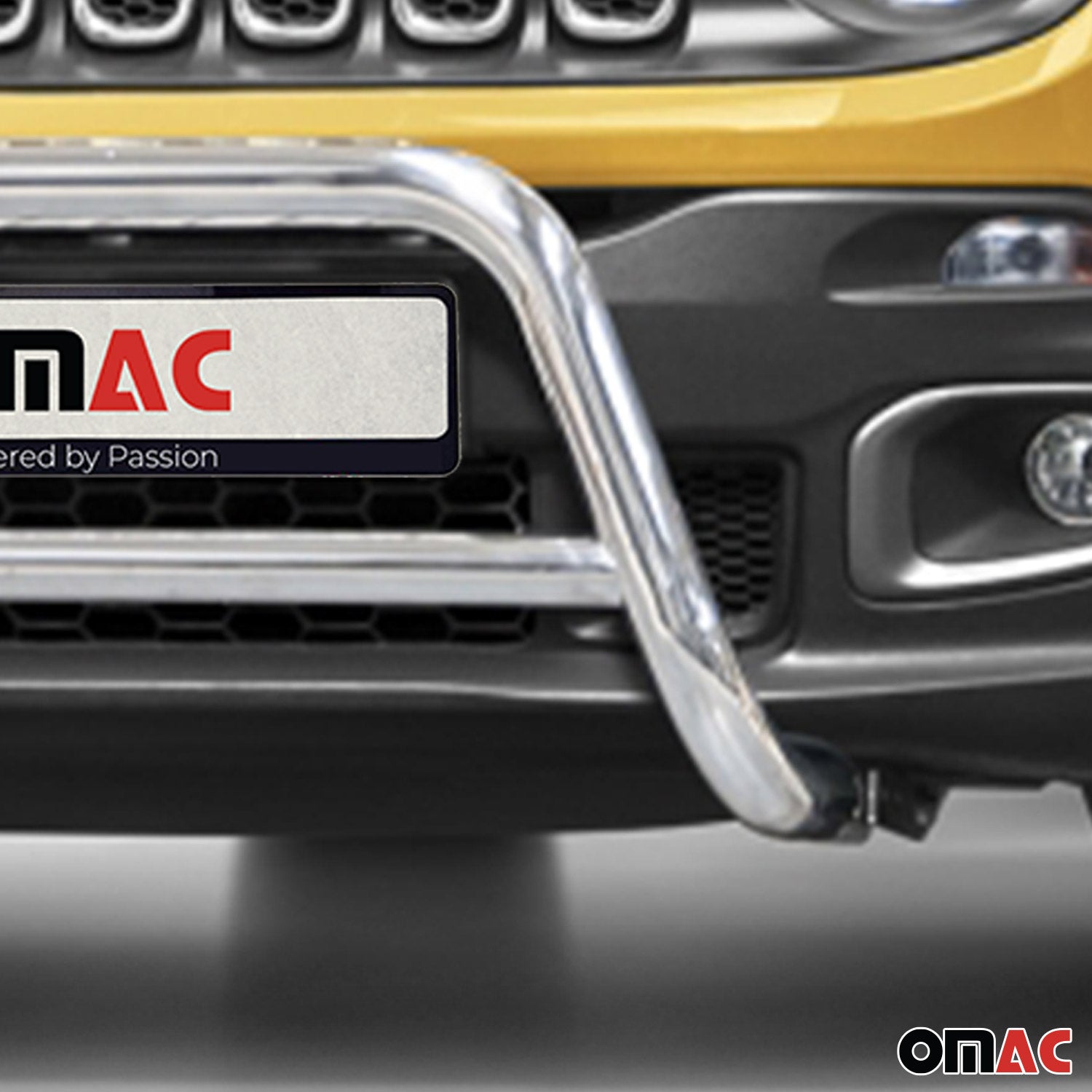 Frontbügel Frontschutzbügel für Jeep Renegade 2014-2024 Stahl Silber Rammschutz