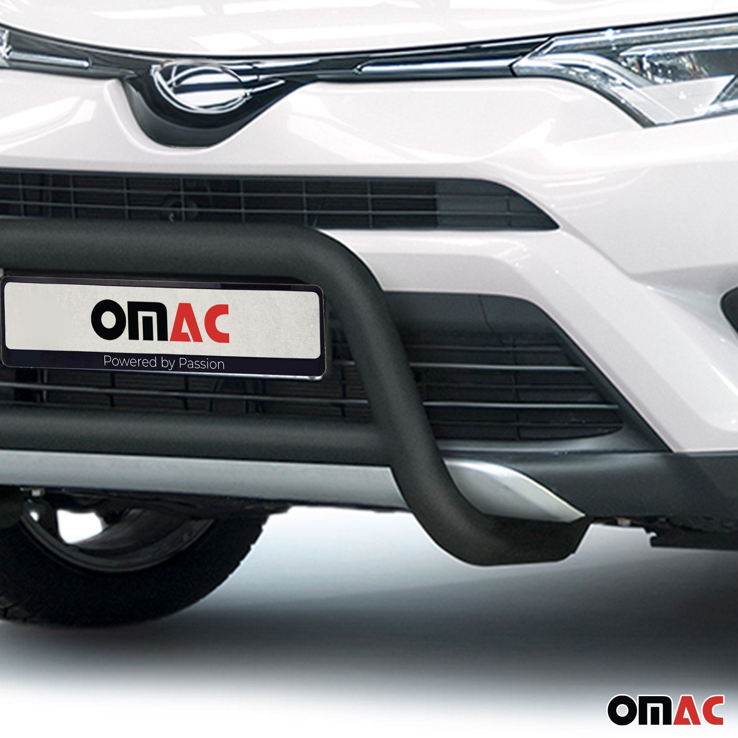 Frontbügel Frontschutzbügel für Toyota RAV4 2015-2018 ABE Stahl Schwarz