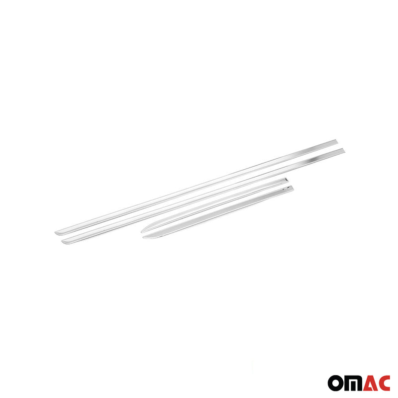 Seitentürleiste Türleiste Türschutz für Ford Tourneo Courier 2023-2025 Edelstahl