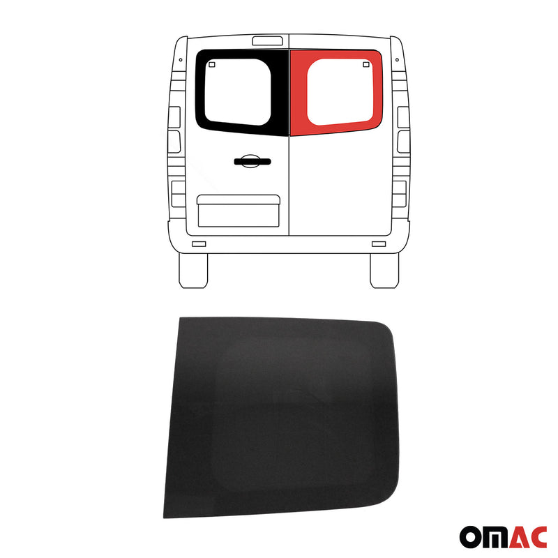 Heckscheibe für Opel Vivaro 2001-2014 Doppelflügeltür Hinten Rechts L1 L2