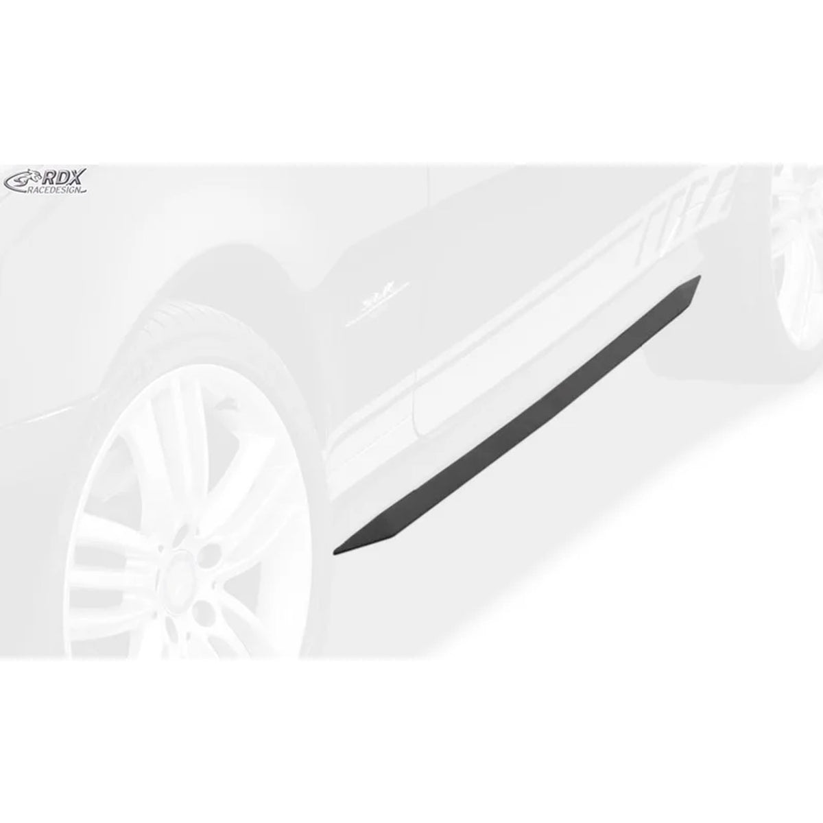 RDX Seitenschweller 'Slim' für Mercedes SLK R171 ABS Schwarz 2er-Set TÜV