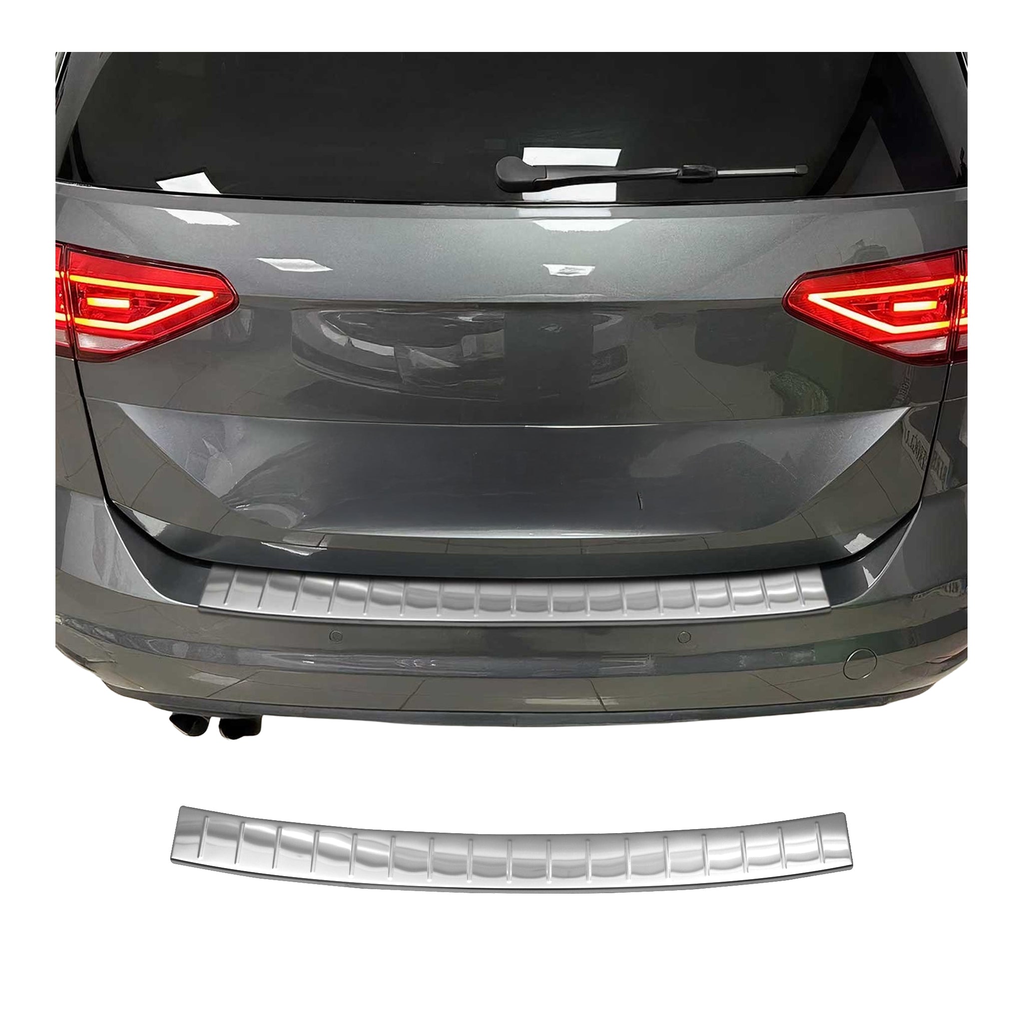 Ladekantenschutz Stoßstange für VW Touran II 5T1 2015-2026 Edelstahl Chrom