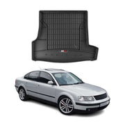 OMAC Gummi Kofferraumwanne für VW Passat B5 1996-2005 Stufenheck TPE Schwarz