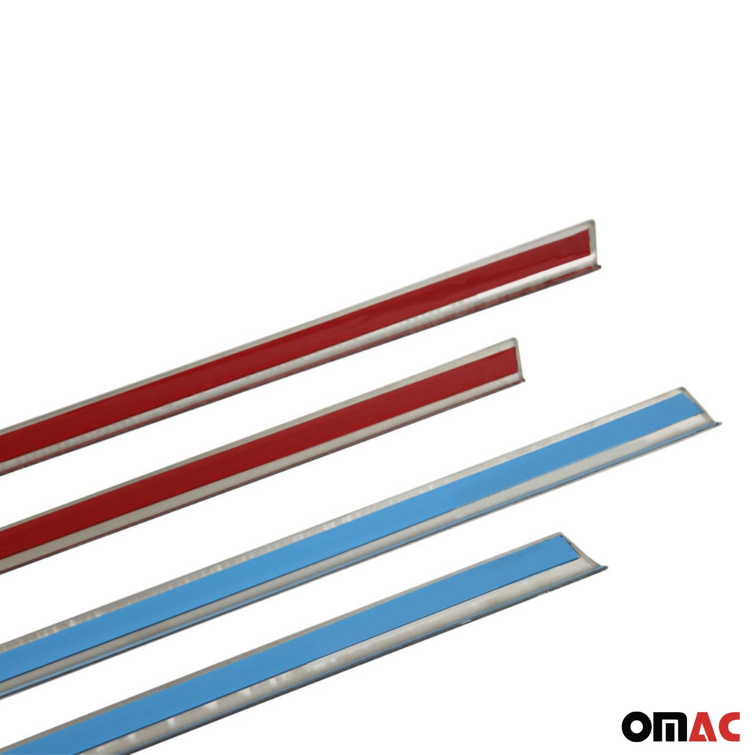 Fensterleisten Zierleisten für Fiat 500X 2014-2025 Edelstahl Chrom 4tlg