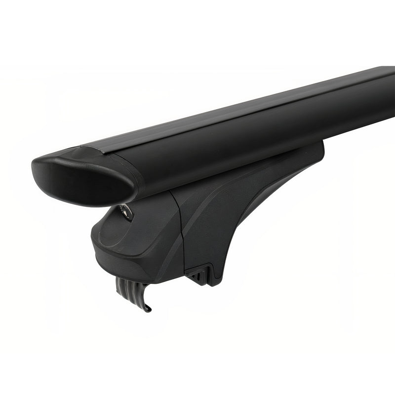 Menabo Dachträger Grundtäger für Volvo XC90 2014-2025 Aluminium Schwarz 2 tlg