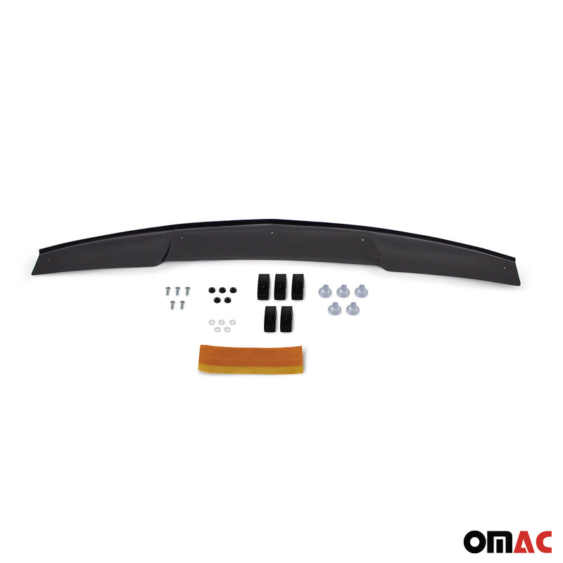 Bonnet deflector insect protection for Mitsubishi L200 2006-2015 dark