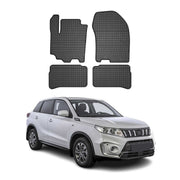 OMAC Gummi Fußmatten für Suzuki Vitara 2018-2026 Automatten Gummi Schwarz 4tlg