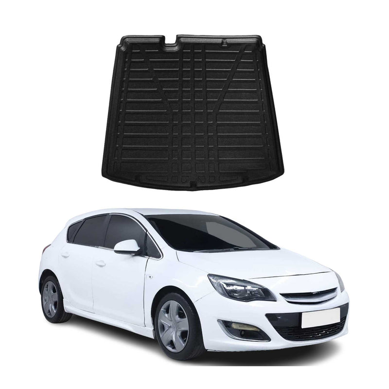 Kofferraumwanne Laderaumwanne für Opel Astra J 2012-2015 Stufenheck Gummi TPE