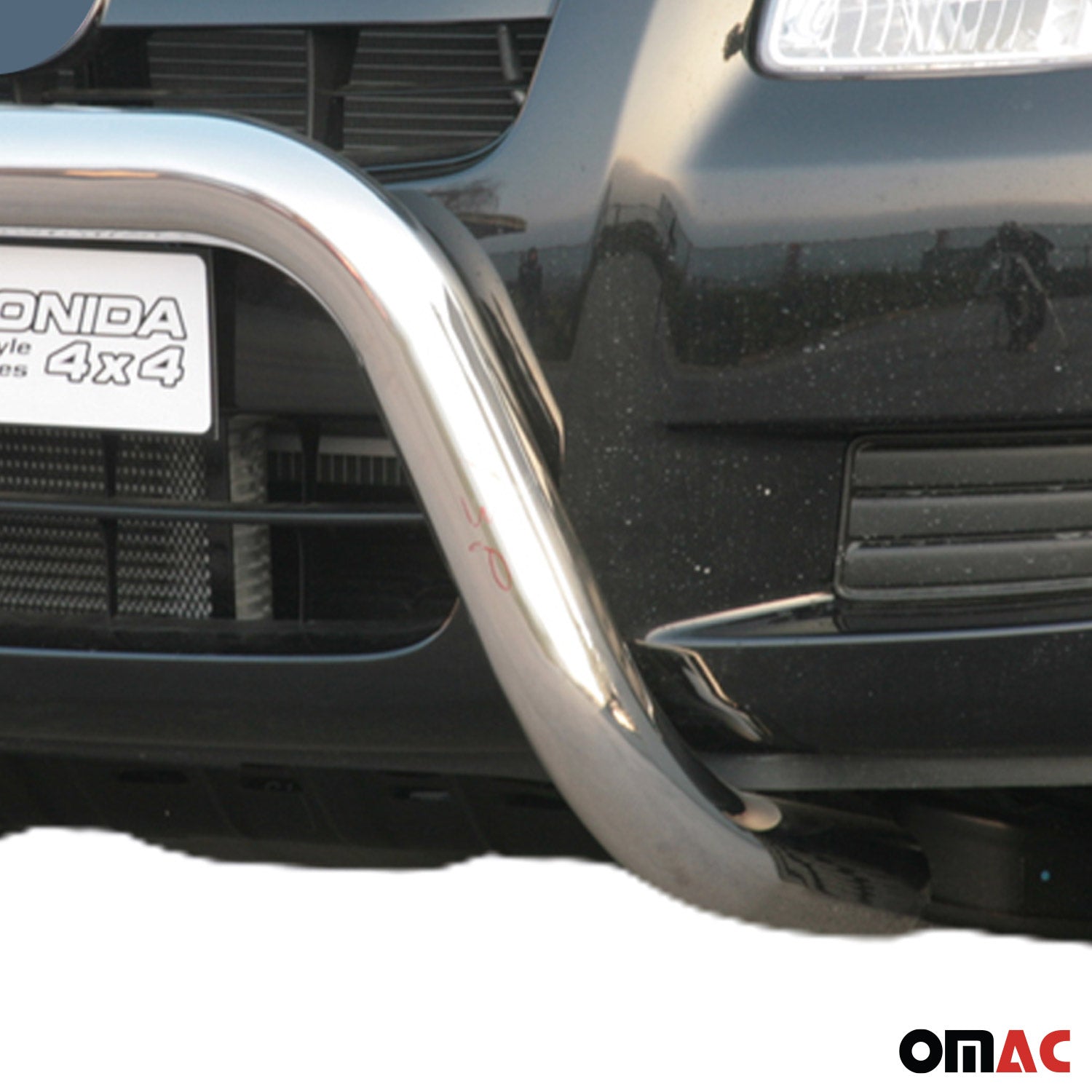 Frontbügel Frontschutzbügel für Mazda BT-50 2006-2012 ø76mm Stahl Silber Schutz