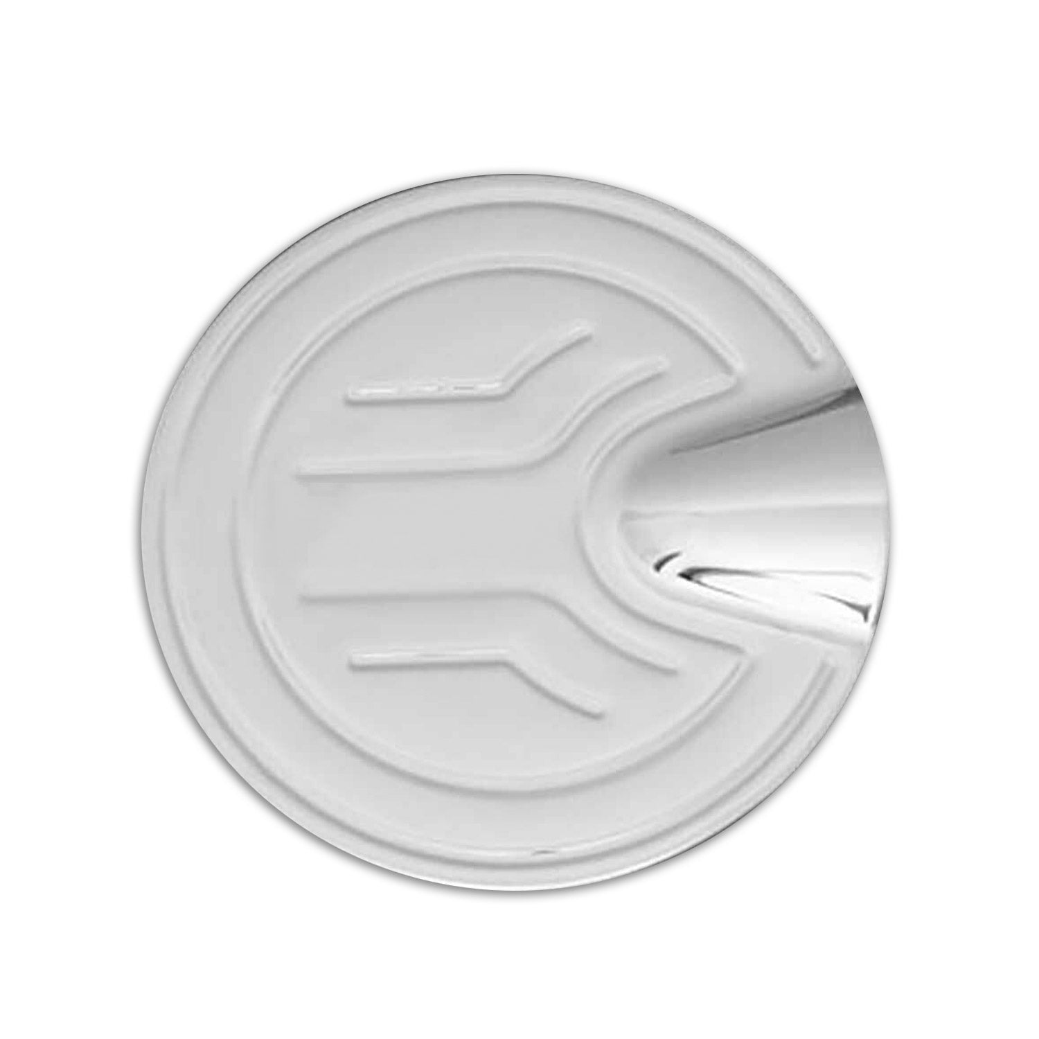Tankdeckel Blenden Tankverschluss für Fiat Doblo 2000-2010 Edelstahl Chrom