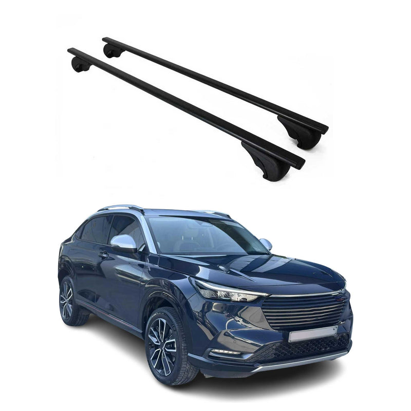 Dachträger Grundtäger für Honda HR-V 2021-2025 75kg Metall Schwarz 2 tlg