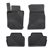 Fußmatten Gummimatten No.77 für BMW 2er Coupe G42 2021-2026 TPE Schwarz 4 tlg