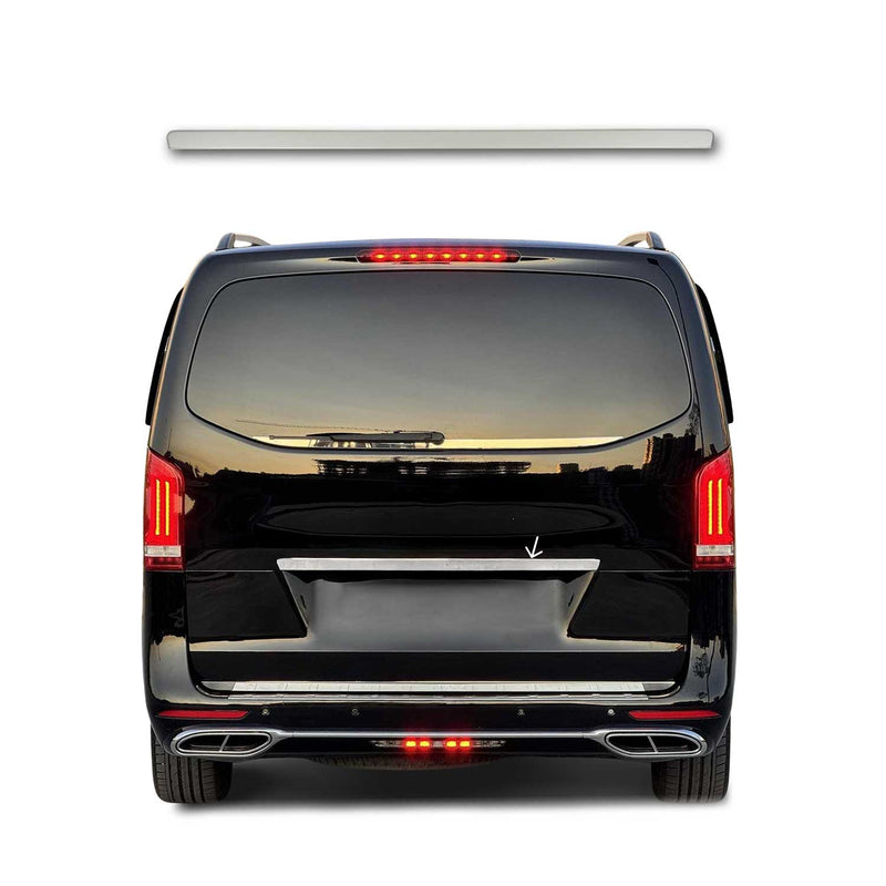 Heckklappe Kofferraumöffner für Mercedes Vito W447 2014-2025 Edelstahl Chrom