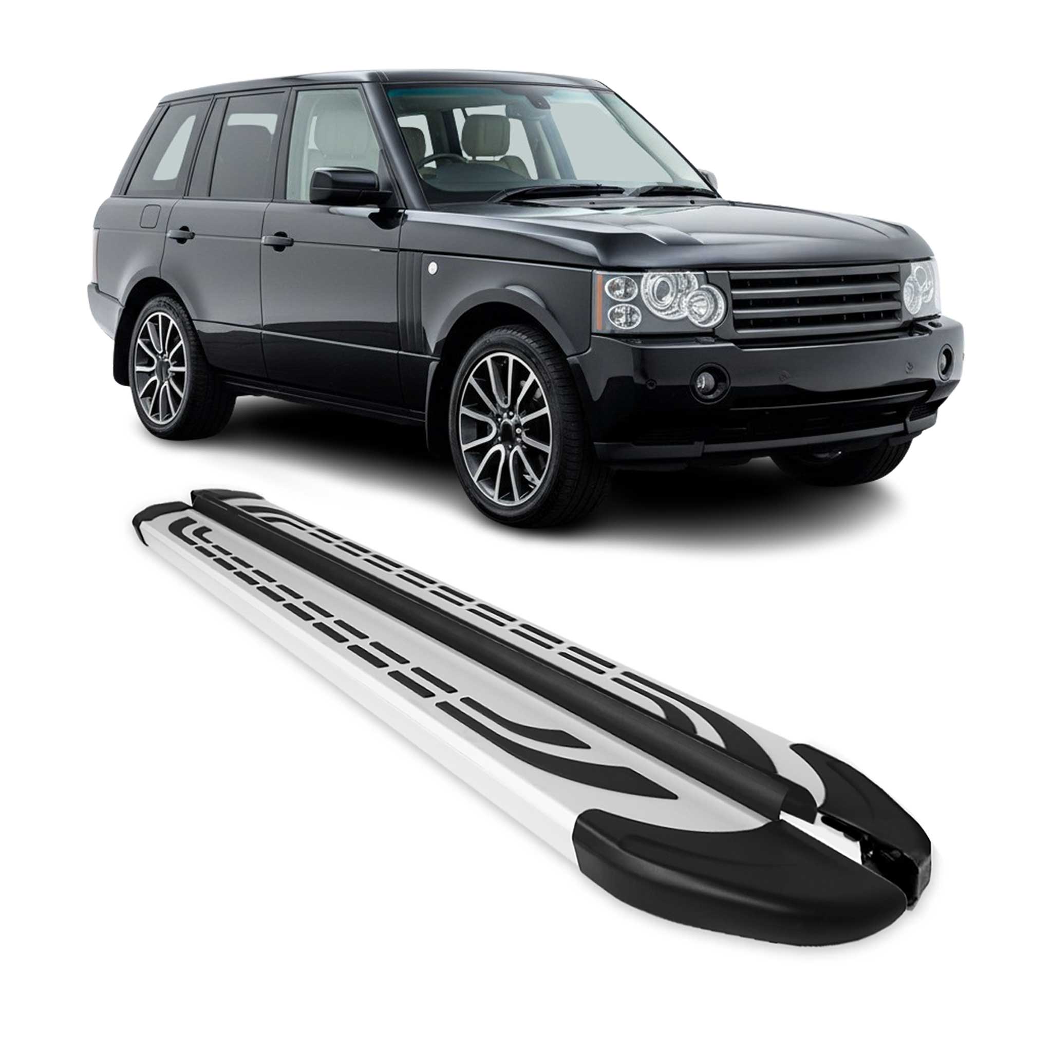 Trittbretter Seitenschweller Seitenbretter für Range Rover Vogue 2002-2012 Alu