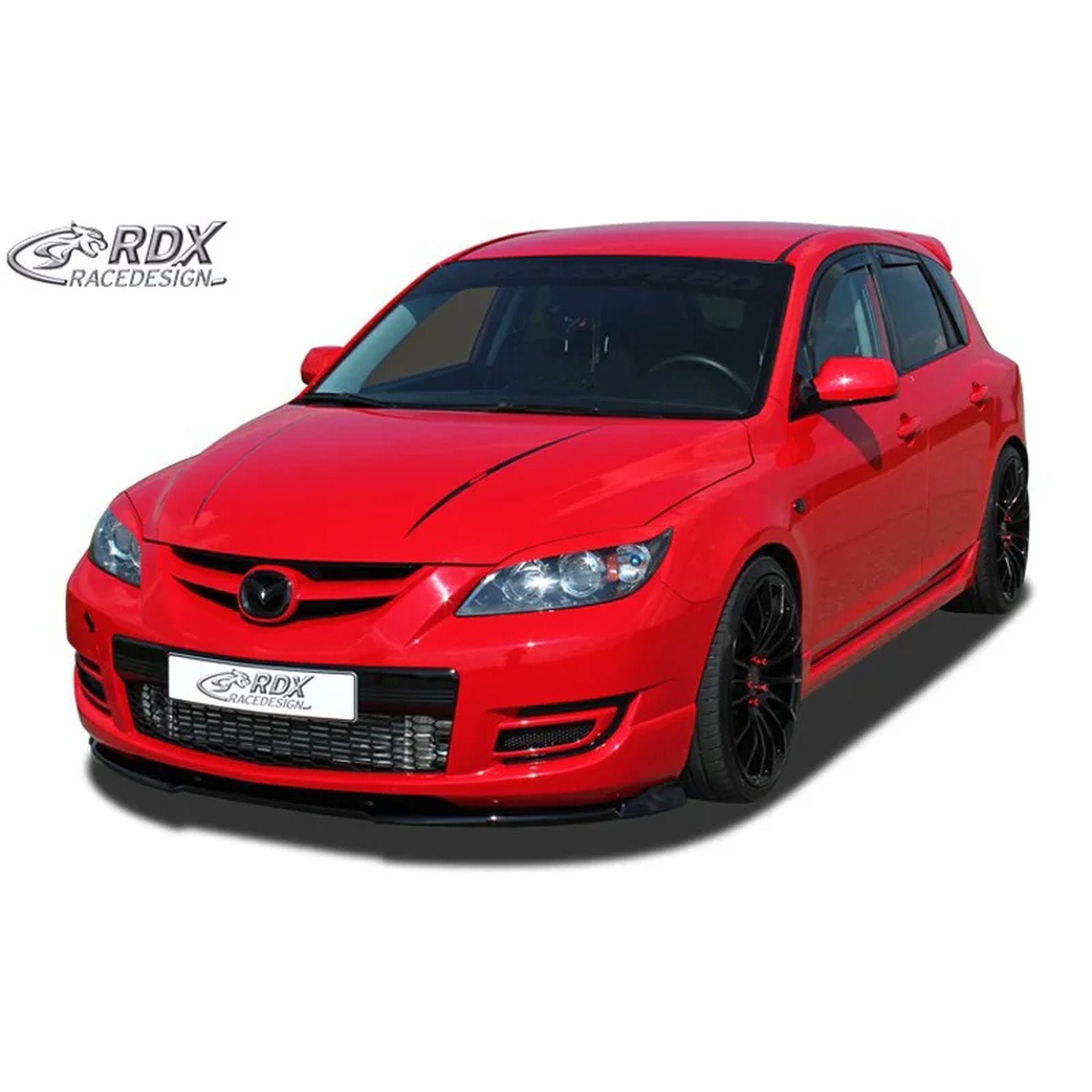 RDX Frontspoiler Vario-X für Mazda 3 MPS BK 2006-2009 Polyurethan TÜV