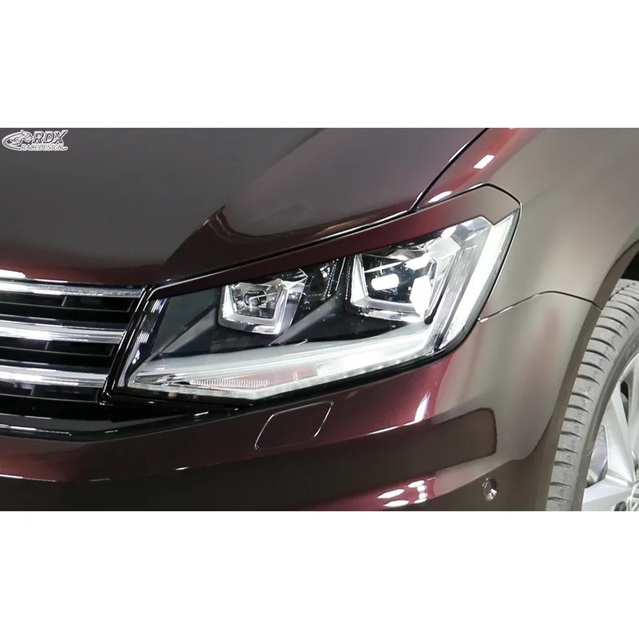 RDX Scheinwerferblenden für VW Caddy IV 2015-2020 ABS TÜV