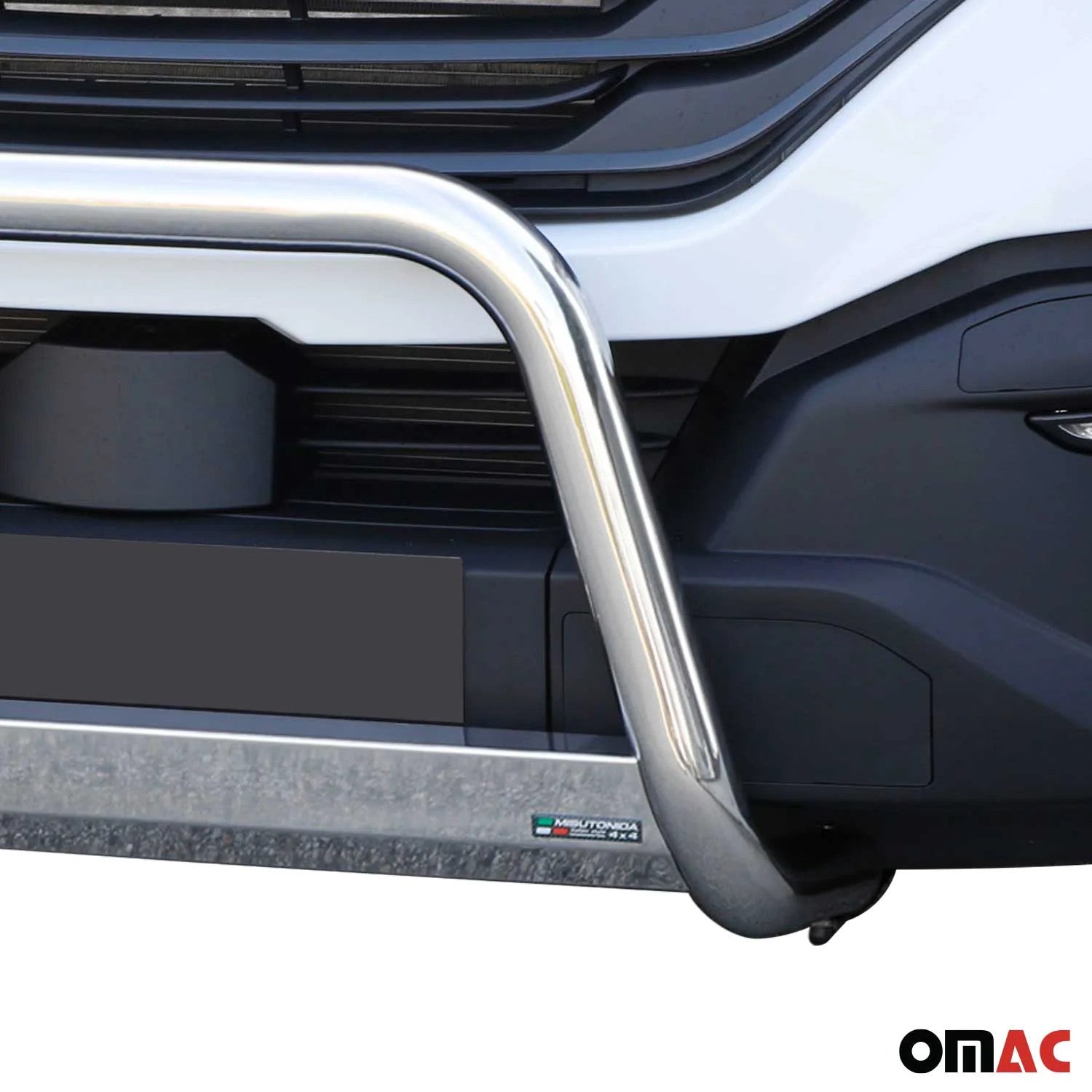 Frontbügel Frontschutzbügel für Iveco Daily ab 2024 ø63mm Stahl Silber Schutz