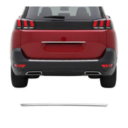 Kofferraumleiste Heckklappe Leiste für Peugeot 5008 II 2017-2024 Edelstahl Chrom