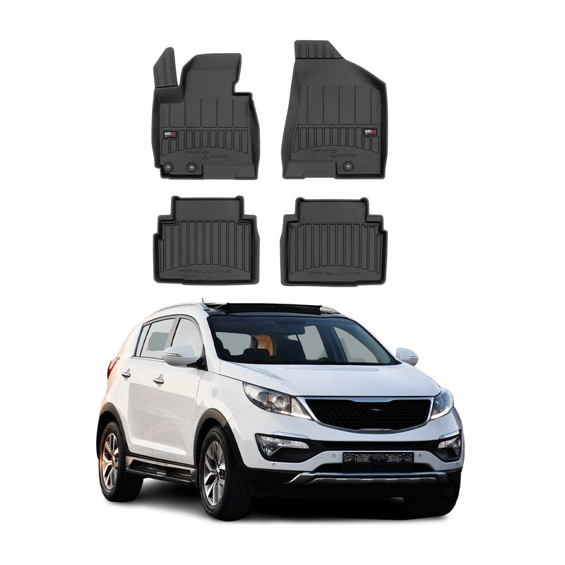 OMAC Gummi Fußmatten für Kia Sportage 2010-2015 Premium TPE Automatten 4tlg