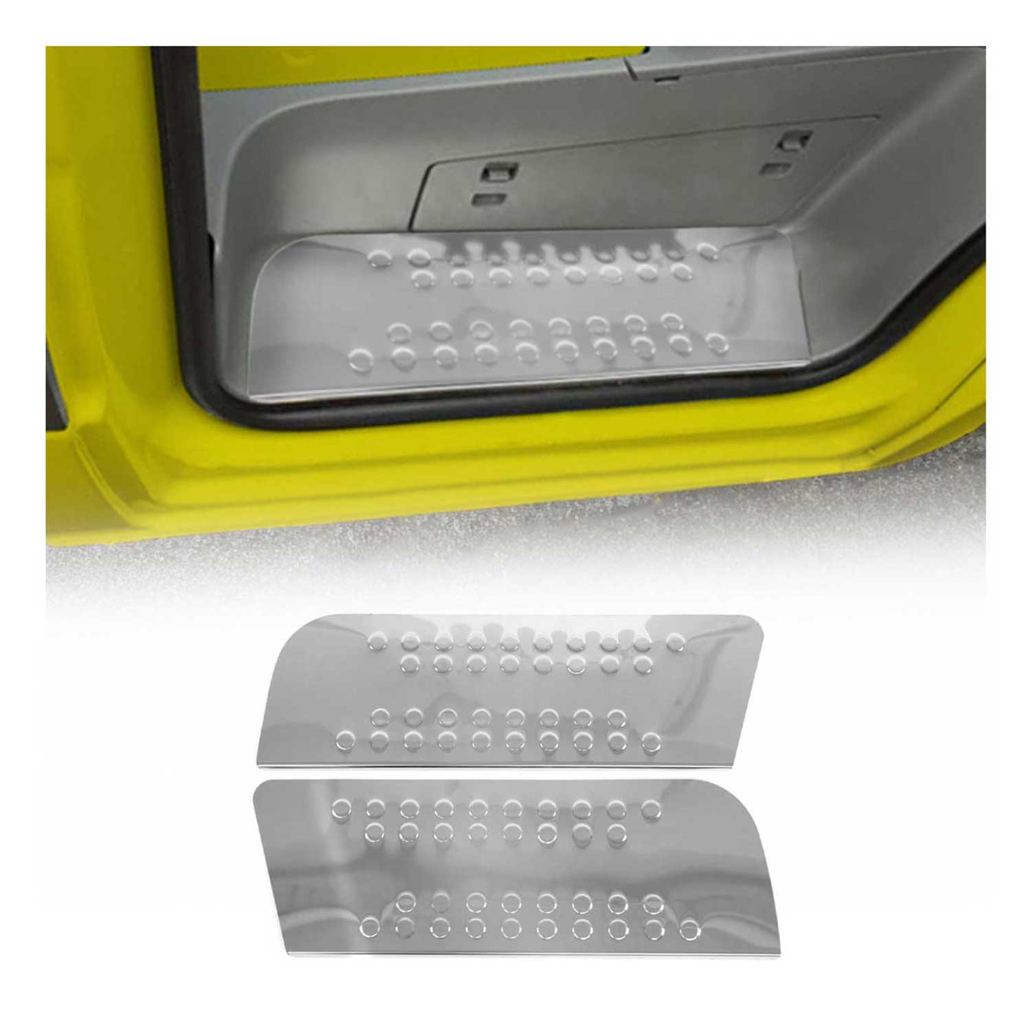 Edelstahl Einstiegsleisten Türschweller für Mercedes Sprinter W906 2006-2018 2x