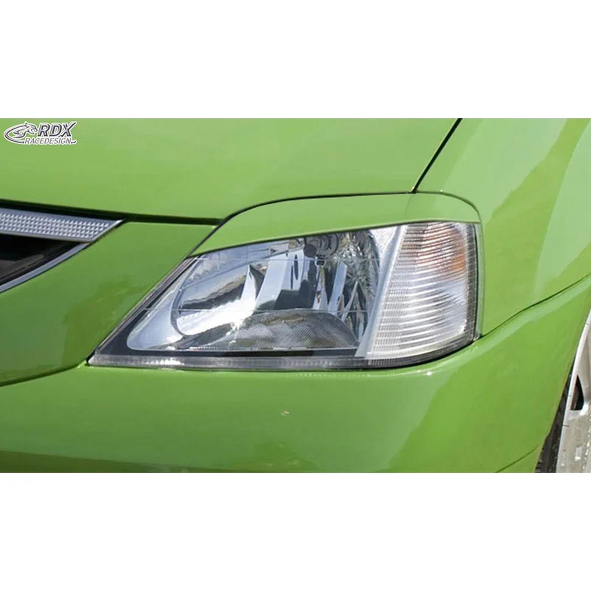 RDX Scheinwerferblenden für Dacia Logan -2008 ABS TÜV
