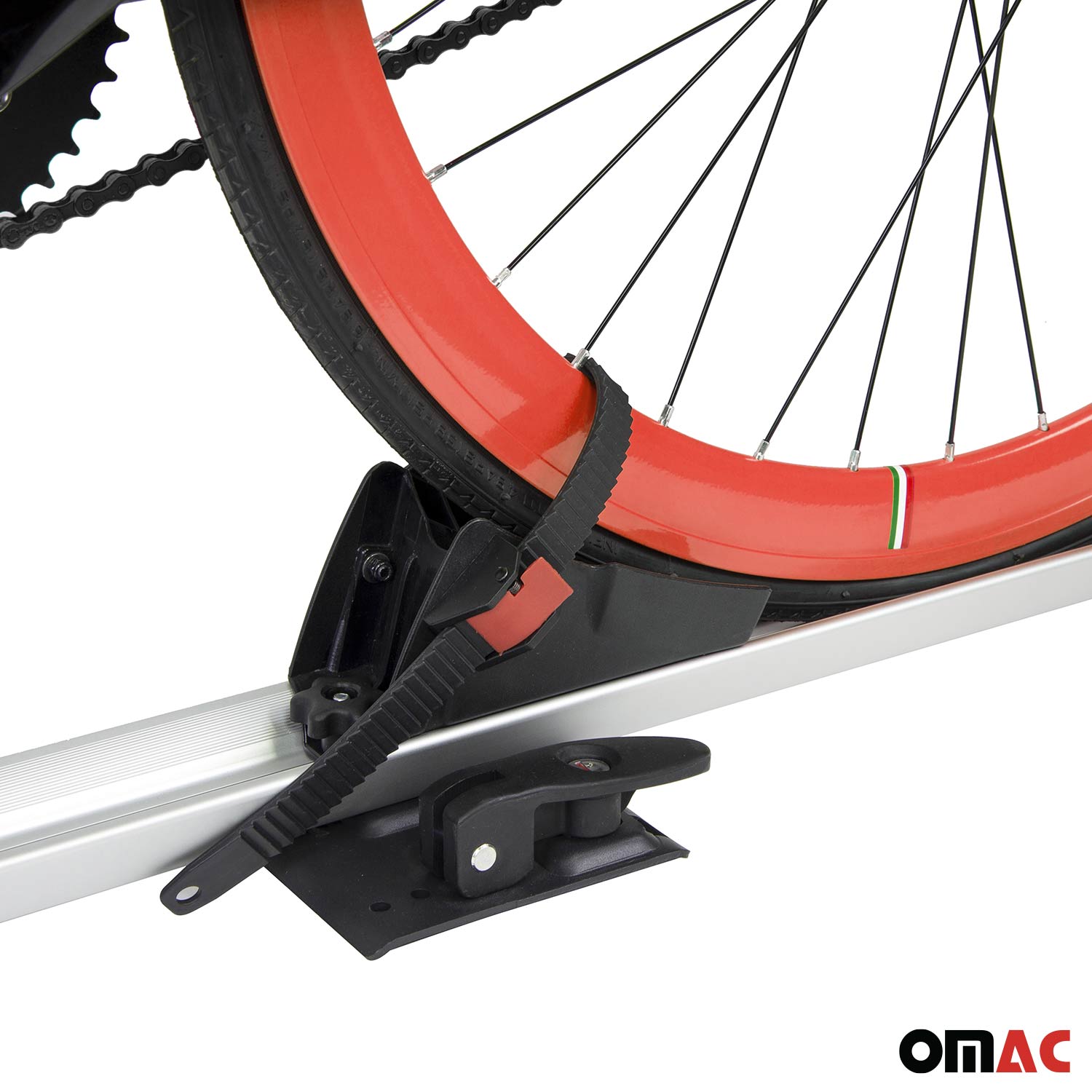 Menabo Fahrradträger Juza Dachfahrradträger für Fahrrad bis 15kg ABE Alu 2tlg