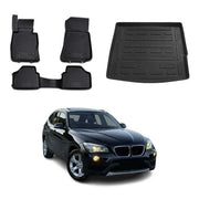 OMAC Fußmatten & Kofferraumwanne Set für BMW X1 E84 2009-2015