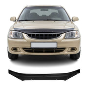 Motorhaube Deflektor Insektenschutz für Hyundai Accent 2000-2012 Dunkel