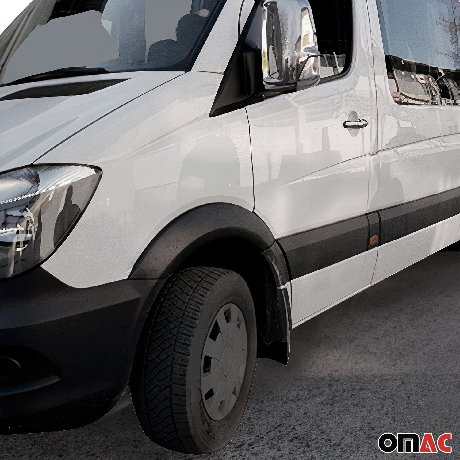 Radläufe Kotflügel Verbreiterung für Mercedes Sprinter W906 2006-2018 ABS 4tlg