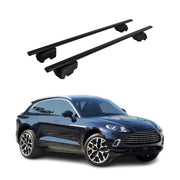 Dachträger Grundtäger für Aston Martin DBX 2021-2026 75kg Metall Schwarz 2 tlg