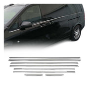 Fensterleisten für Mercedes Vito W447 2014-2026 Extra Langer Radstand Chrom 8x