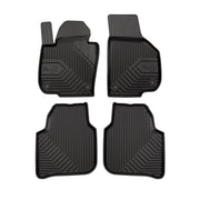 Fußmatten Gummimatten No.77 für Skoda Superb II 2008-2015 TPE Schwarz 4 Teile