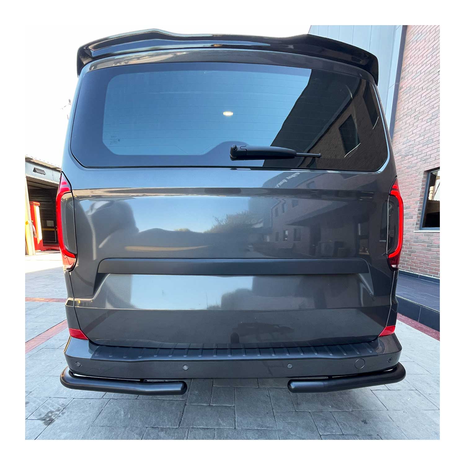 Ladekantenschutz Stoßstange für VW Multivan T7 2022-2026 Acryl matt schwarz