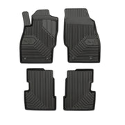 Fußmatten für Opel Corsa D 2006-2014 / Corsa E 2014-2019 TPE Schwarz 4 Teile