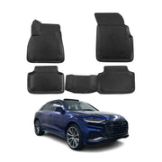 OMAC Gummimatten Fußmatten für Audi Q8 2018-2026 TPE Automatten TPE Schwarz