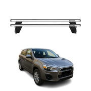 Menabo Dachträger für Mitsubishi Outlander Sport 2010-2015 75kg Alu Silber 2x