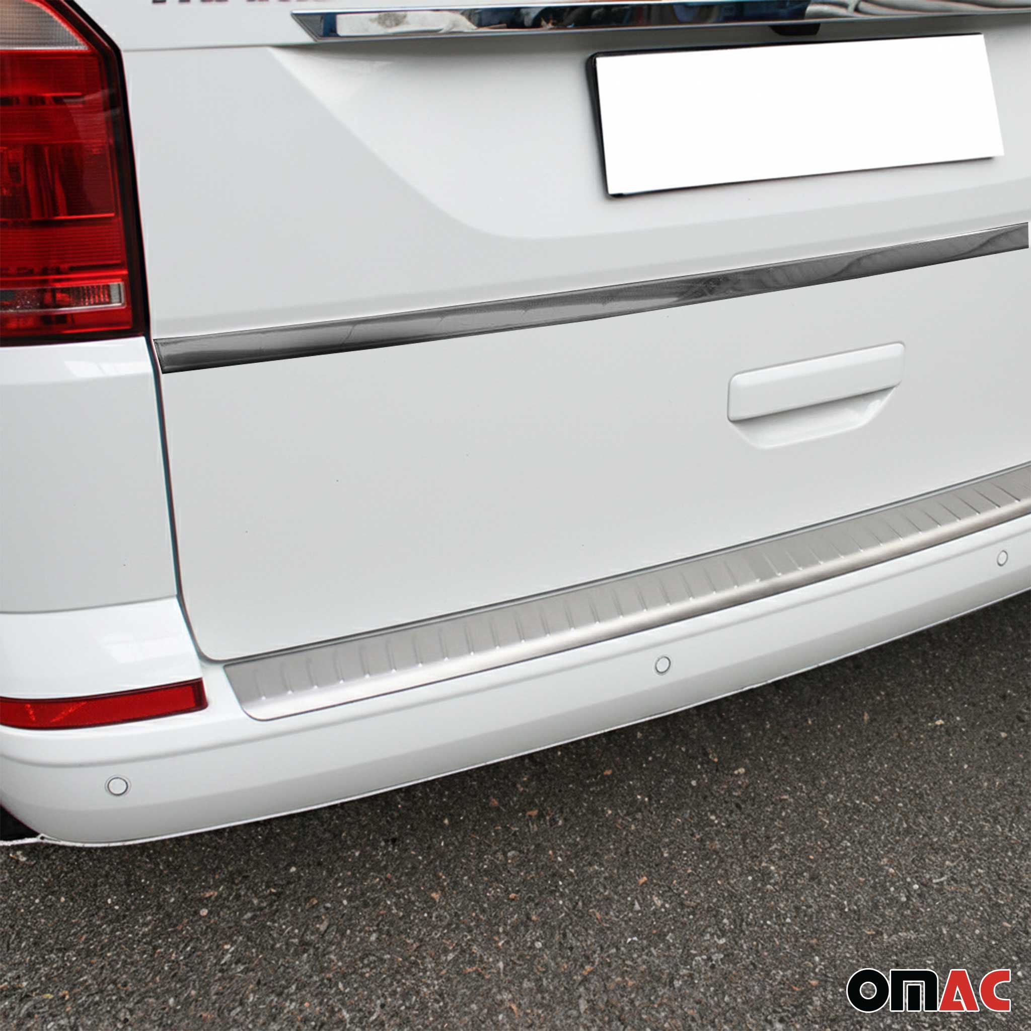 Heckklappe Kofferraumöffner für VW T6 T6.1 alle Transporter Edelstahl Dunkel