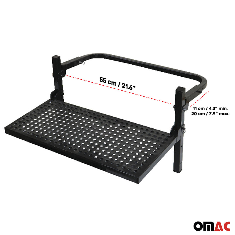 Radtritt Trittstufe Rad Stufe für Mitsubishi L200 Klappbar Faltbar 55cm Stahl