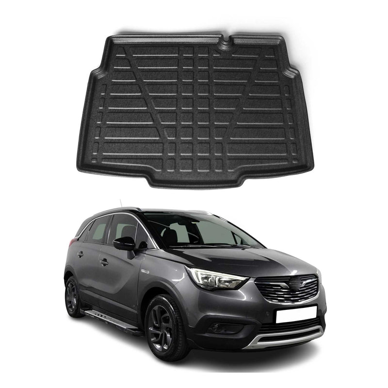 Kofferraumwanne Laderaumwanne für Opel Crossland X 2017-2021 Untere Gummi TPE
