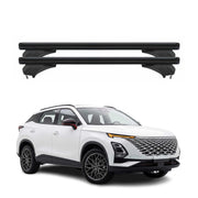 Menabo Dachträger Grundtäger für Omoda C5 2024-2026 Aluminium Schwarz 2 tlg