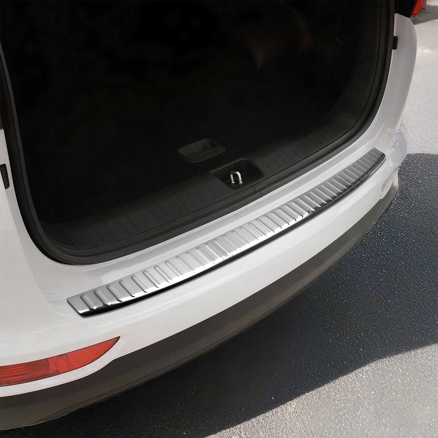Ladekantenschutz Stoßstangenschutz für Kia Sportage 2015-2018 Chrom Gebürstet